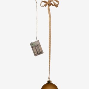 Star Trading – Dekoration Bliss 10cm – Guld – Dekorativ julbelysning – Från Homeroom