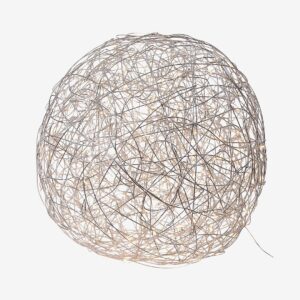 Star Trading – Dekoration med ljusslinga Trassel 80 cm – Silver – Dekorativ julbelysning – Från Homeroom