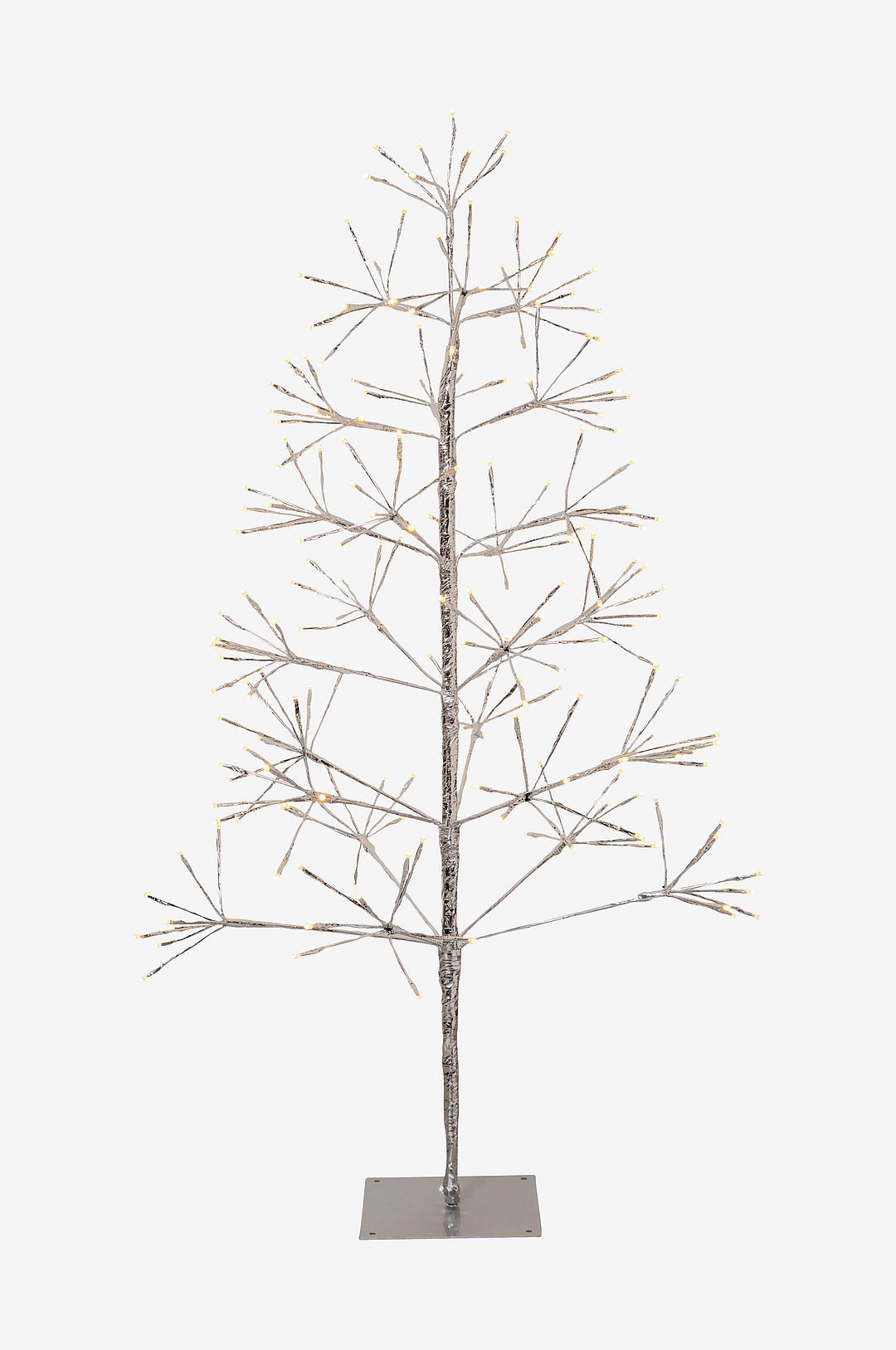 Star Trading - Dekorationsträd Flower Tree 120cm - Silver - Dekorativ julbelysning - Från Homeroom