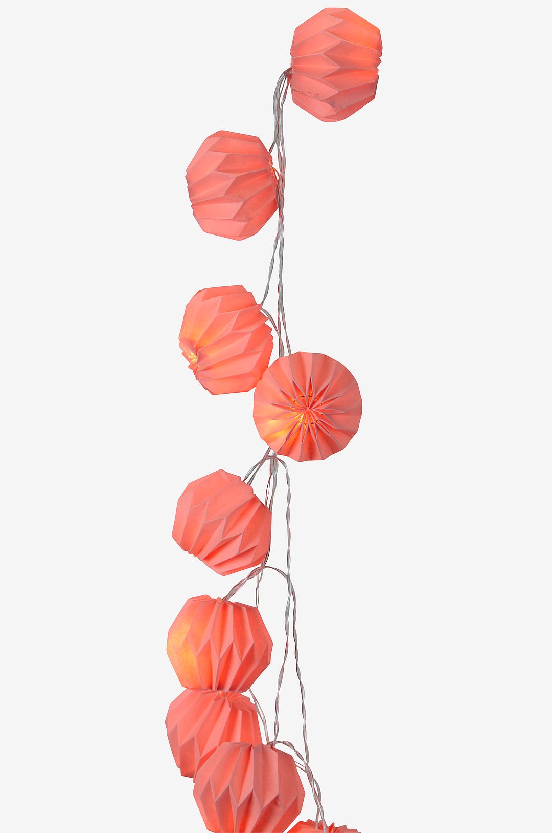 Star Trading - Dekorativslinga Boll - Rosa - Ljusslingor - Från Homeroom