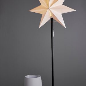 Star Trading – FROZEN jul/bordslampa – hög – Svart – Adventsstjärnor – Från Homeroom