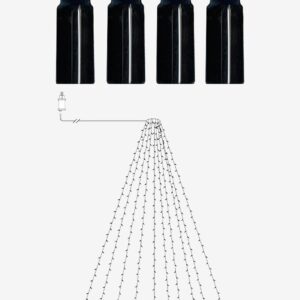 Star Trading – Flaggstångsbelysning Glänsande Varmvit – Svart – Ljusslingor – Från Homeroom