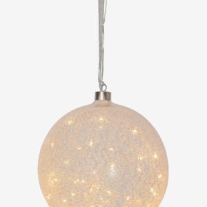 Star Trading – Glaskula Glow Snow – Vit – Dekorativ julbelysning – Från Homeroom