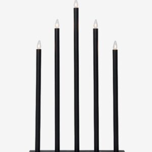 Star Trading – HOLY elljusstake – Svart – Adventsljusstakar – Från Homeroom