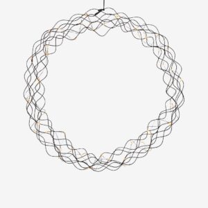 Star Trading – Hängande dekoration Curly 50 – Svart – Dekorativ julbelysning – Från Homeroom