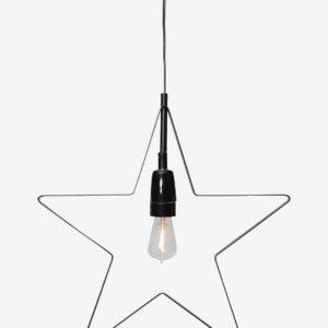 Star Trading – Hängande stjärna i metall Orbit – Svart – Adventsstjärnor – Från Homeroom