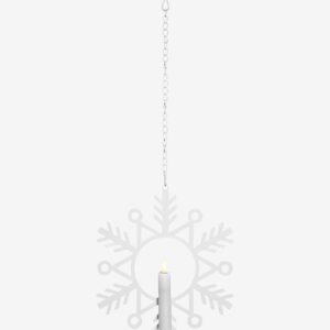 Star Trading – Inomhusdekoration Flamme Snow. – Vit – Dekorativ julbelysning – Från Homeroom