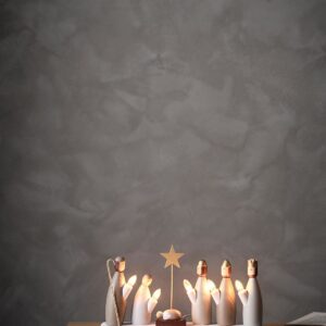 Star Trading – KRUBBA elljusstake – Beige – Dekorativ julbelysning – Från Homeroom