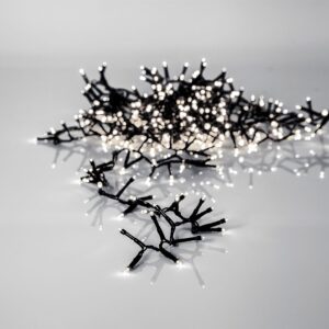 Star Trading – Ljusslinga Crispy Ice White 22cm – Svart – Ljusslingor – Från Homeroom