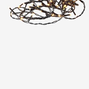 Star Trading – Ljusslinga Serie MicroLED – Svart – Dekorativ julbelysning – Från Homeroom