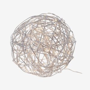 Star Trading – Ljusslinga Trassel 30 cm – Silver – Ljusslingor – Från Homeroom