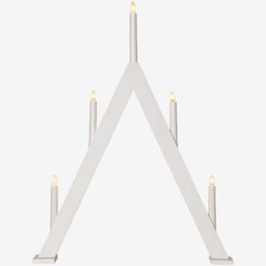 Star Trading – Ljusstake Albo höjd 66 cm – Vit – Adventsljusstakar – Från Homeroom