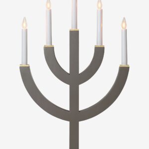 Star Trading – Ljusstake Anno 59 cm – Brun – Adventsljusstakar – Från Homeroom