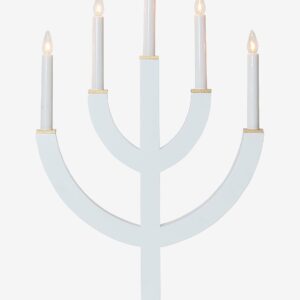 Star Trading – Ljusstake Anno 59 cm – Vit – Adventsljusstakar – Från Homeroom