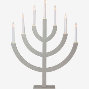 Star Trading – Ljusstake Anno 71cm – Grå – Adventsljusstakar – Från Homeroom