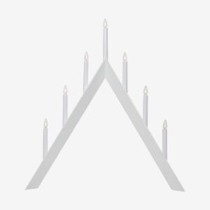 Star Trading – Ljusstake Arrow – Vit – Adventsljusstakar – Från Homeroom