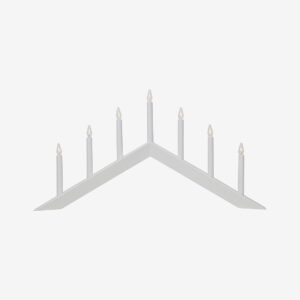 Star Trading – Ljusstake Arrow – Vit – Adventsljusstakar – Från Homeroom