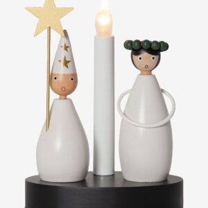 Star Trading – Ljusstake Christmas Joy Lucia – Vit – Adventsljusstakar – Från Homeroom