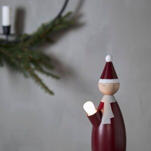 Star Trading – Ljusstake Lucia Classic 28cm – Röd – Adventsljusstakar – Från Homeroom