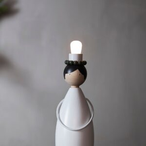 Star Trading – Ljusstake Lucia Classic höjd 26 cm – Vit – Adventsljusstakar – Från Homeroom