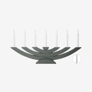 Star Trading – Ljusstake Navida – Grå – Adventsljusstakar – Från Homeroom