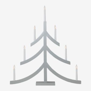 Star Trading – Ljusstake Pagod – Grå – Adventsljusstakar – Från Homeroom