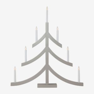 Star Trading – Ljusstake Pagod – Grå – Adventsljusstakar – Från Homeroom