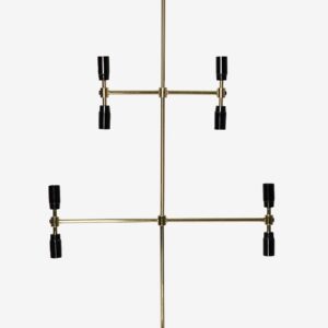 Star Trading – Ljusstake Twice höjd 91 cm – Mässing – Adventsljusstakar – Från Homeroom