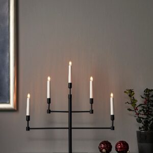 Star Trading – Ljusstake Vide höjd 53 cm – Svart – Adventsljusstakar – Från Homeroom