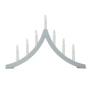 Star Trading – PAGOD elljusstake – Grå – Adventsljusstakar – Från Homeroom