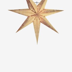 Star Trading – Pappersstjärna Antique – Guld – Adventsstjärnor – Från Homeroom
