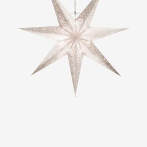 Star Trading – Pappersstjärna Antique – Vit – Adventsstjärnor – Från Homeroom