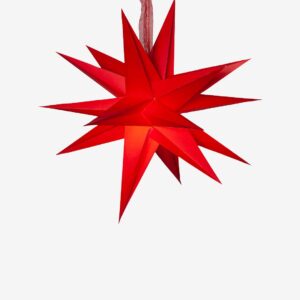 Star Trading – Pappersstjärna December 45cm – Röd – Adventsstjärnor – Från Homeroom