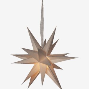Star Trading – Pappersstjarna December – Beige – Adventsstjärnor – Från Homeroom