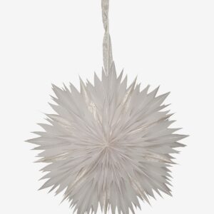 Star Trading – Pappersstjärna Dis 60cm – Vit – Dekorativ julbelysning – Från Homeroom