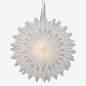 Star Trading – Pappersstjärna Kristall 50cm – Vit – Adventsstjärnor – Från Homeroom
