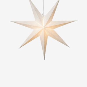 Star Trading – Pappersstjärna Lysa ⌀ 70 cm – Vit – Adventsstjärnor – Från Homeroom
