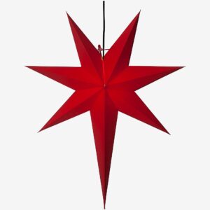 Star Trading – Pappersstjärna Rozen 55 cm – Röd – Adventsstjärnor – Från Homeroom