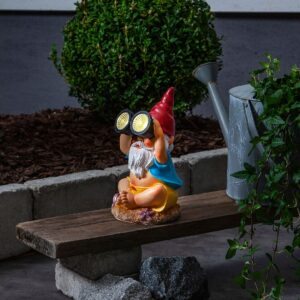 Star Trading – SOLCELLSDEKORATION GNOMY – kikare – Flerfärgad – Dekorationsbelysning – Från Homeroom