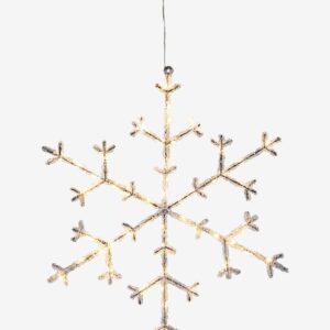 Star Trading – Snöflinga Icy 47cm – Transparent – Dekorativ julbelysning – Från Homeroom