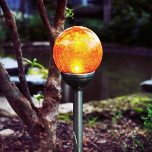 Star Trading – SolPGångAmbrGlas12cm – Krom – Dekorationsbelysning – Från Homeroom