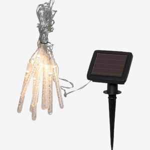 Star Trading – Solcells-ljusslinga Bubbly Light-chain – Transparent – Ljusslingor – Från Homeroom