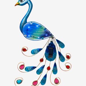 Star Trading – Solcellsdekoration Peacock – Flerfärgad – Dekorationsbelysning – Från Homeroom