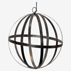 Star Trading – Solcellsglob Astri 30 cm – Silver – Dekorationsbelysning – Från Homeroom