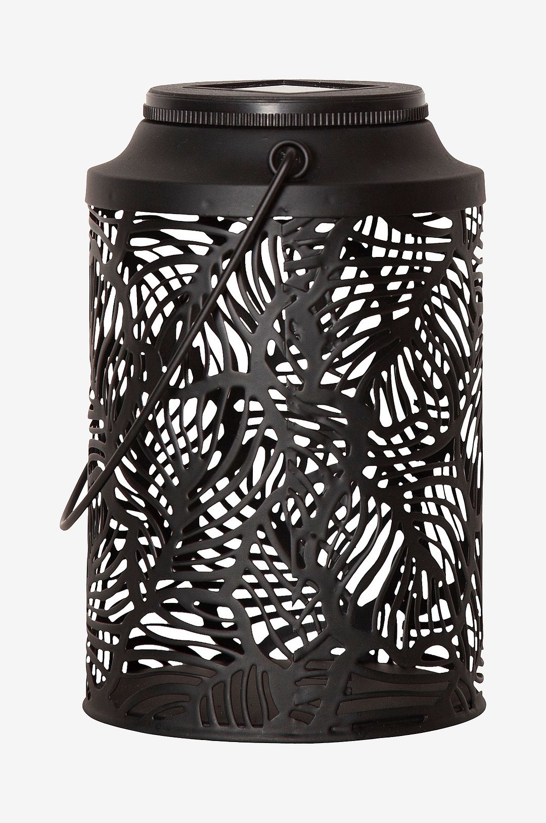 Star Trading - Solcellslykta Leafy 17cm - Svart - Bordslampor utomhus - Från Homeroom