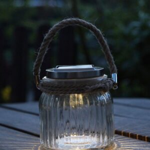 Star Trading – SolpGlasburkWW – Transparent – Bordslampor utomhus – Från Homeroom