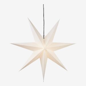 Star Trading – Stjärna Frozen 70cm – Vit – Adventsstjärnor – Från Homeroom