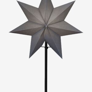 Star Trading – Stjärna på fot Ozen – Grå – Adventsstjärnor – Från Homeroom