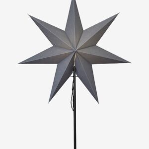 Star Trading – Stjärna på fot Ozen – Grå – Adventsstjärnor – Från Homeroom