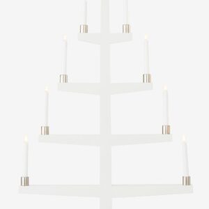 Star Trading – TALL elljusstake – Vit – Adventsljusstakar – Från Homeroom